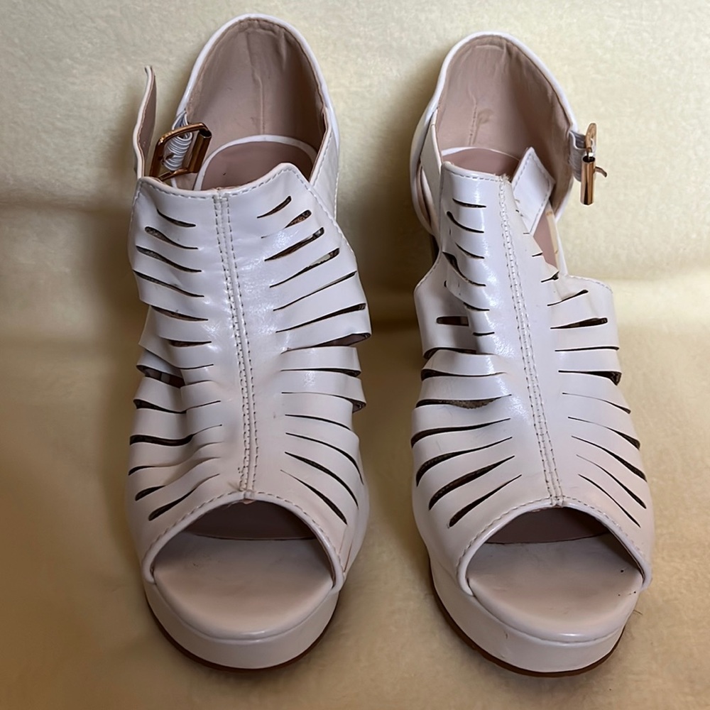 Cute White Forever Heel